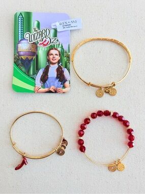 *ALEX & ANI BRACELET SET OF THREE* The Wizard of Oz featuring Dorothy